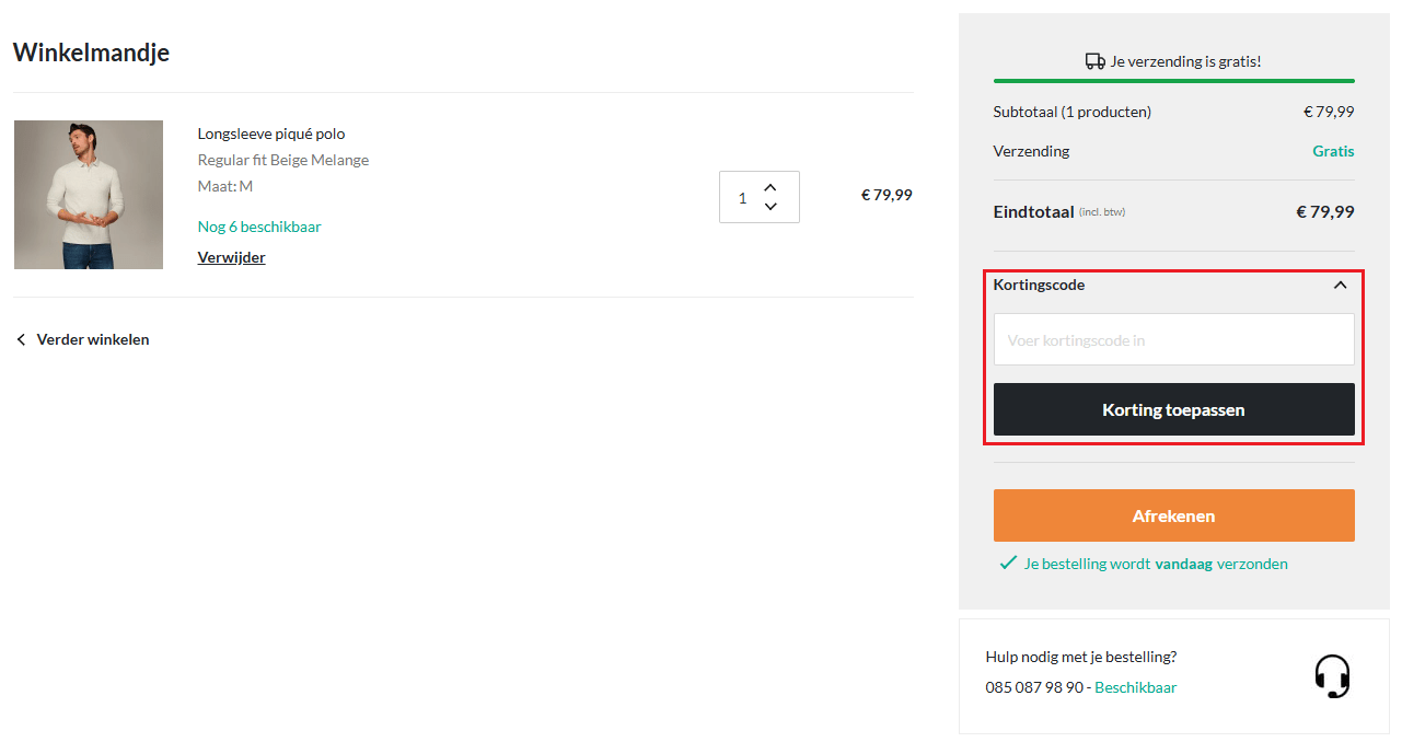 Bamigo kortingscode gebruiken