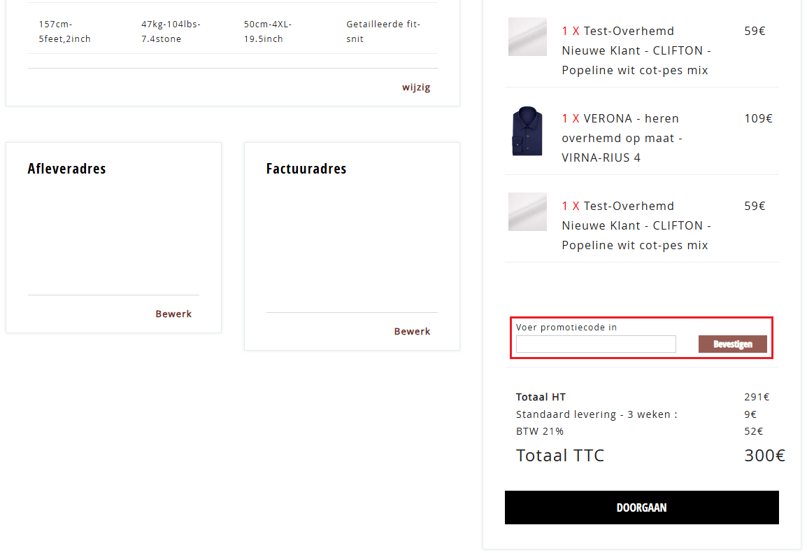Bivolino kortingscode gebruiken