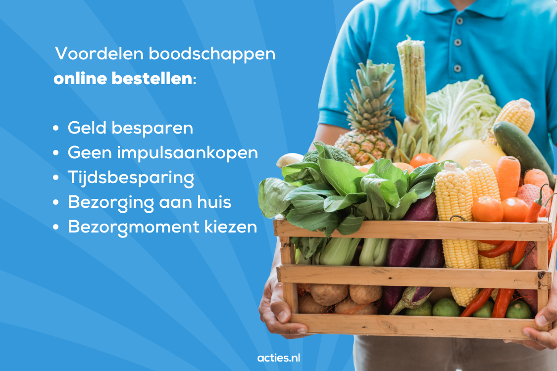 Voordelen boodschappen bestellen
