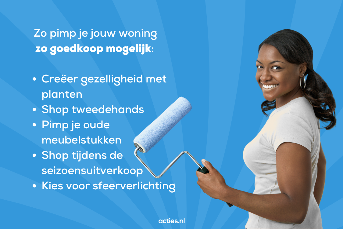 Woning goedkoop pimpen tips