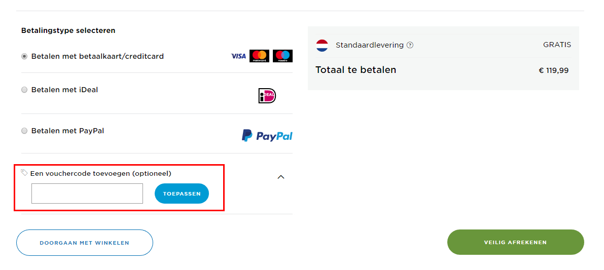 Canon kortingscode gebruiken