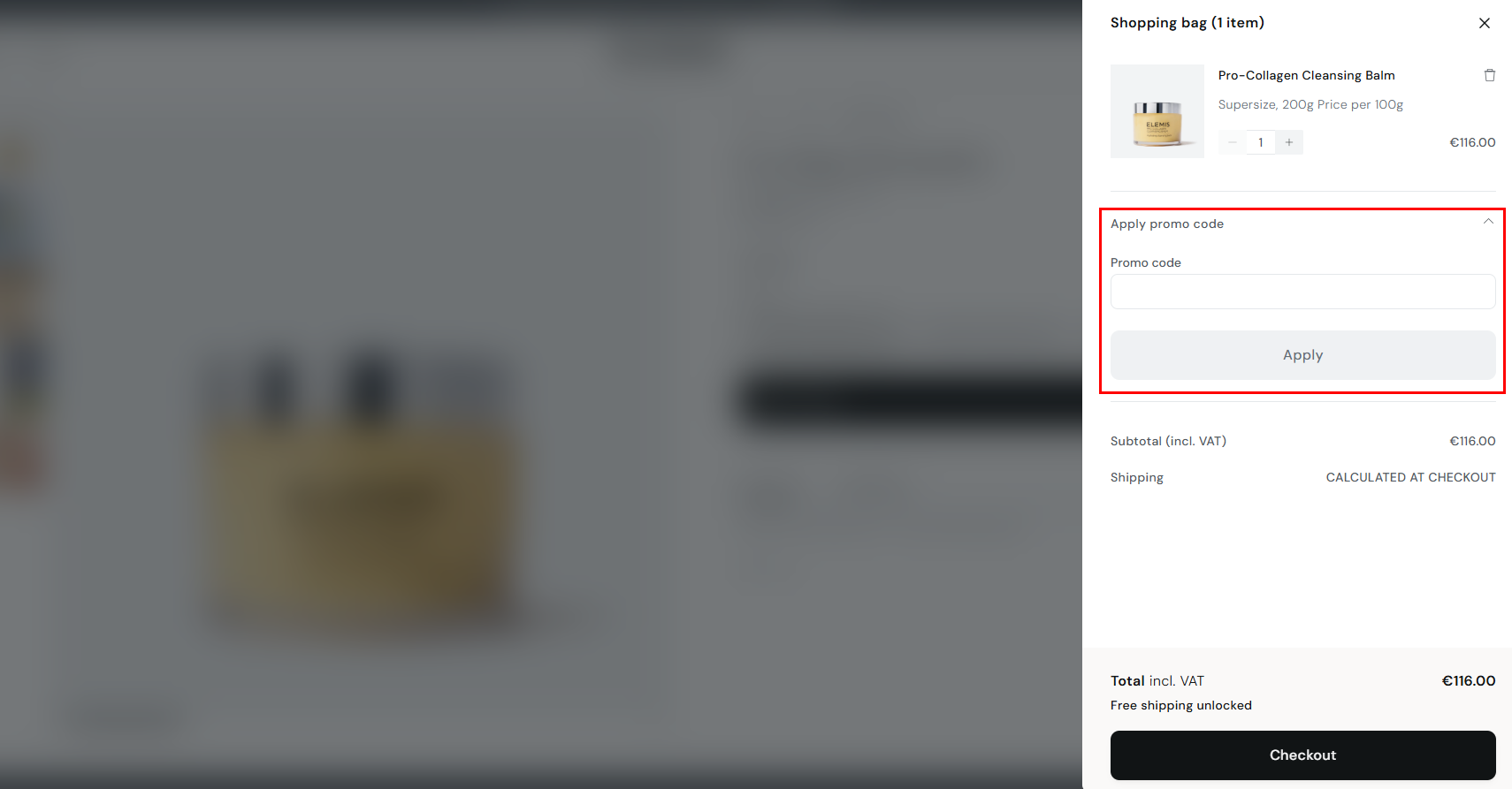 Elemis kortingscode gebruiken