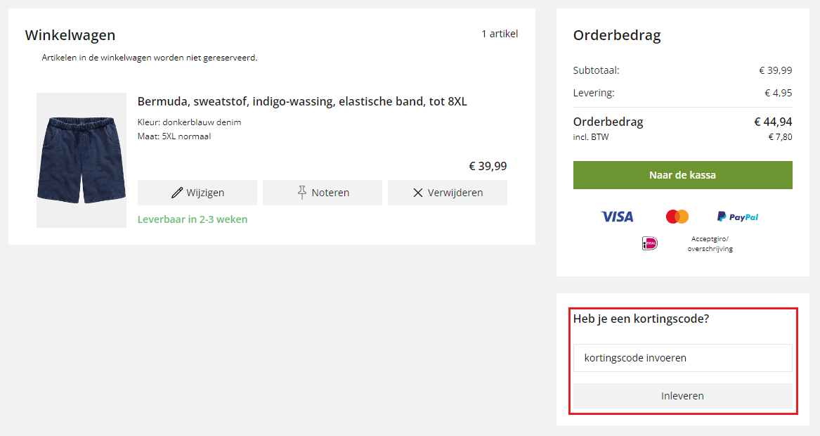 JP1880 kortingscode gebruiken