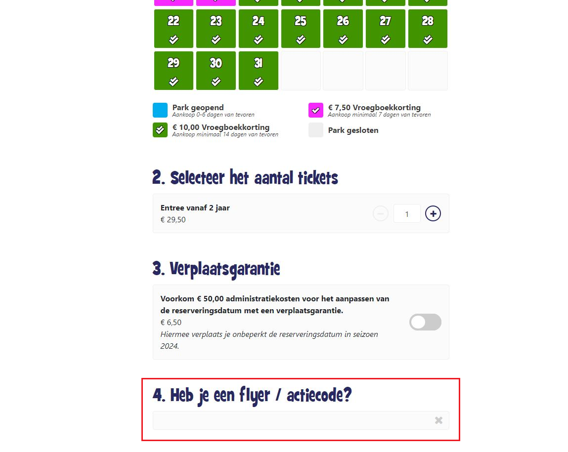 Julianatoren kortingscode gebruiken