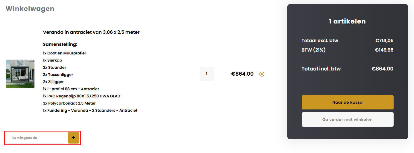 KingGlass kortingscode gebruiken