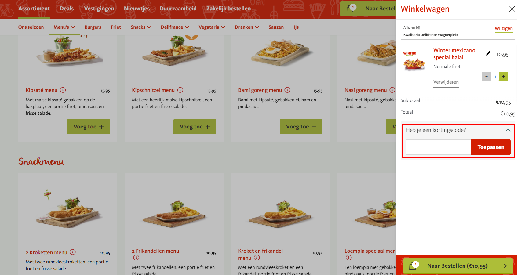 Kwalitaria kortingscode gebruiken