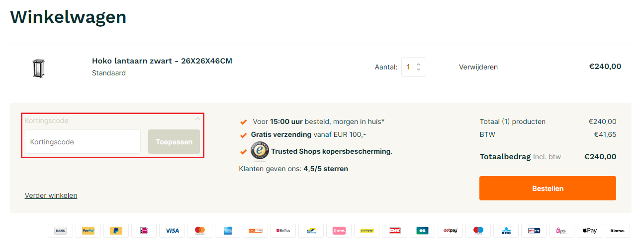 Living and Company kortingscode gebruiken