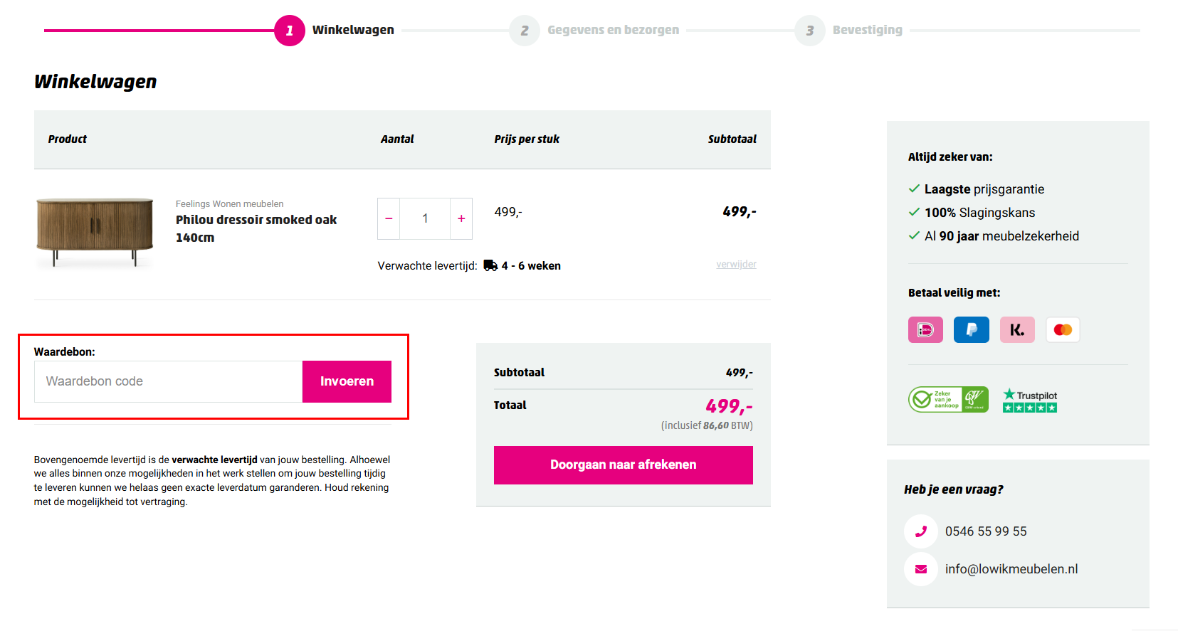 Löwik kortingscode gebruiken