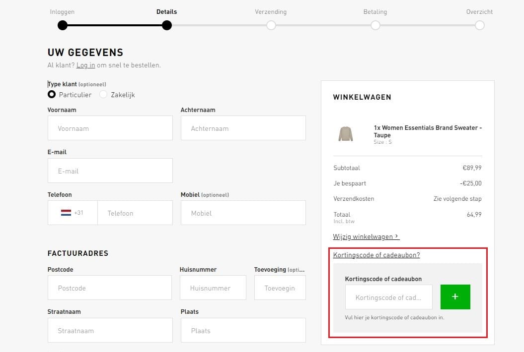 Malelions kortingscode gebruiken