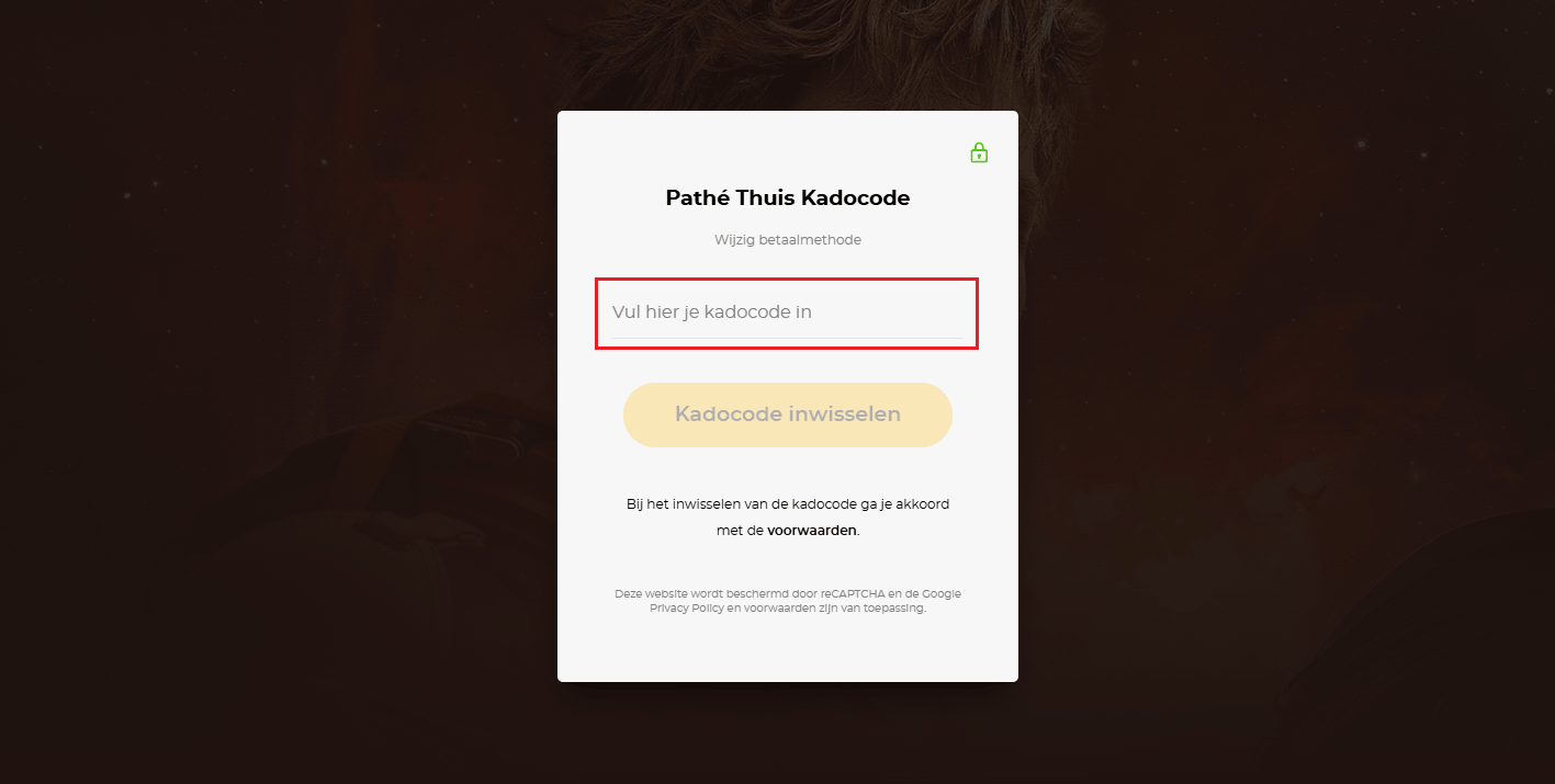 Pathé Thuis kortingscode gebruiken