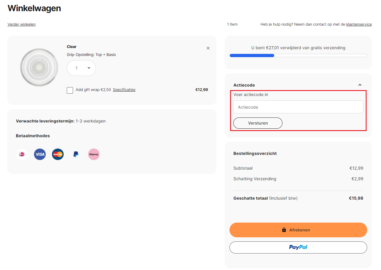 PopSockets kortingscode gebruiken