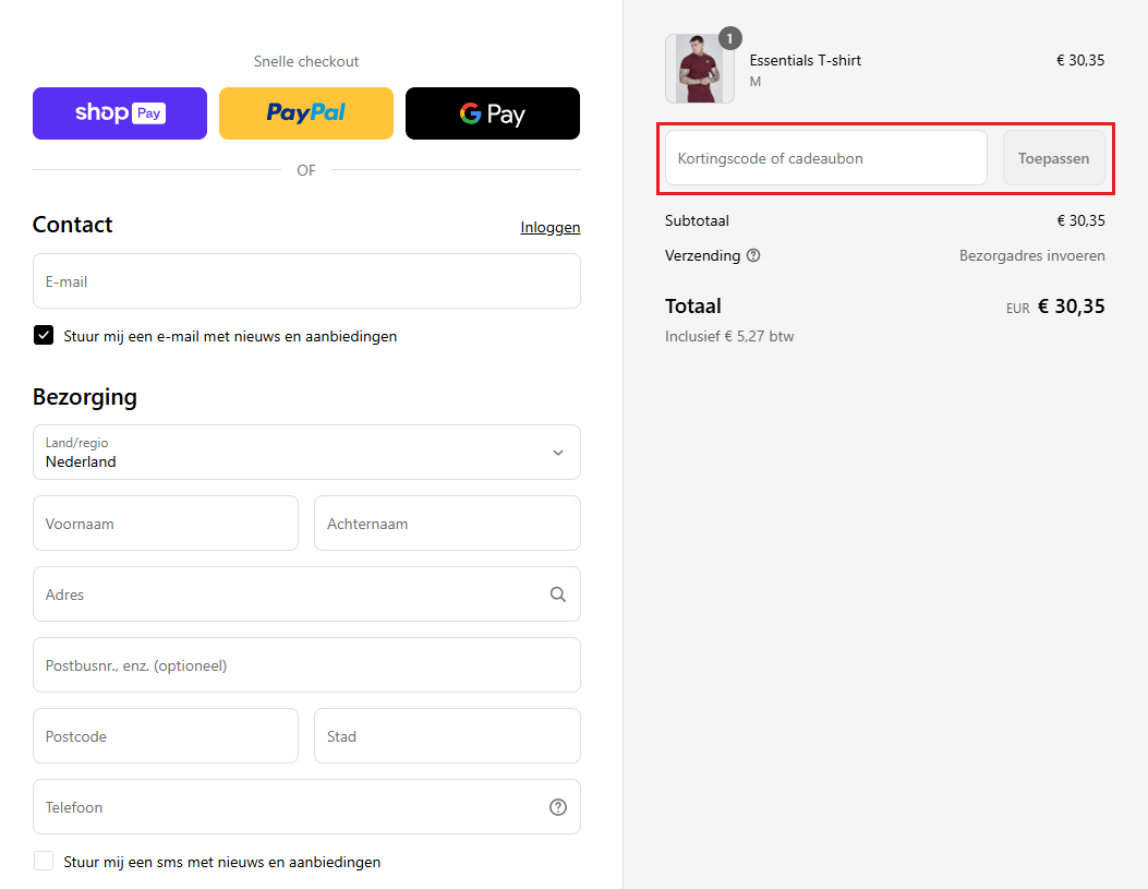 SikSilk kortingscode gebruiken