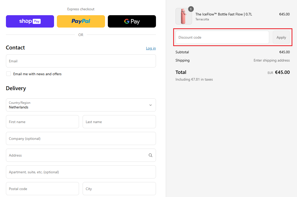 Stanley kortingscode gebruiken