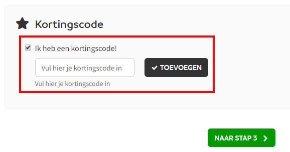 Sunweb kortingscode gebruiken
